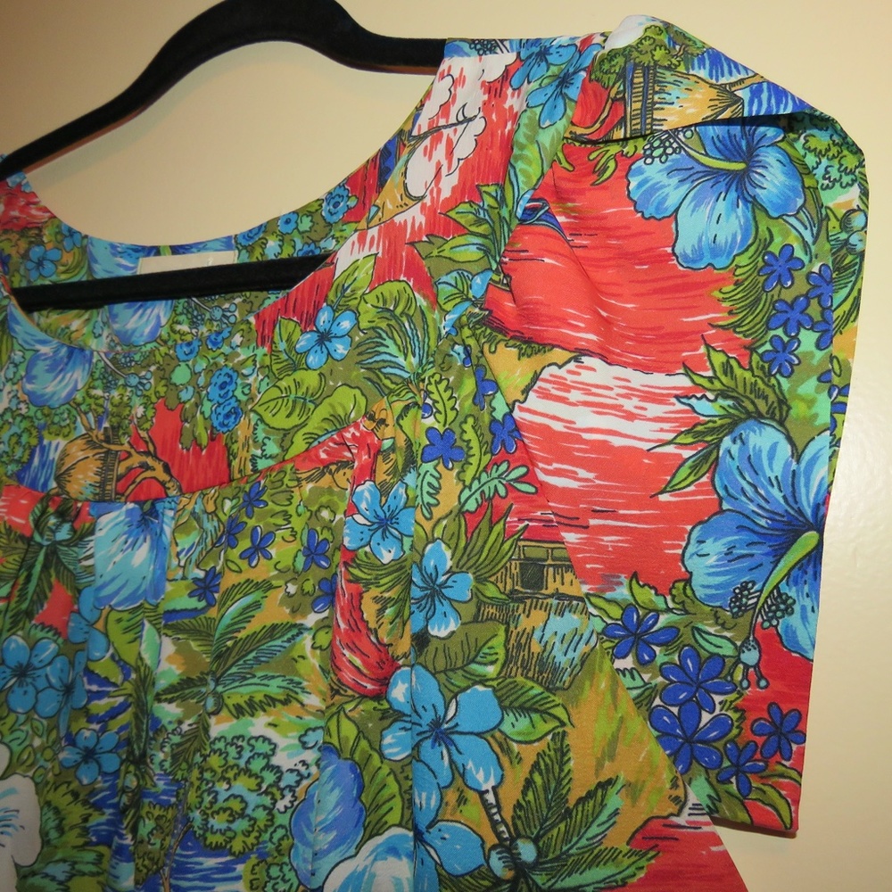 Hawaiian Mu Mu/Caftan - image 2